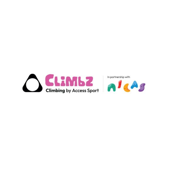 Access Sport Climbz NICAS logo on a white background