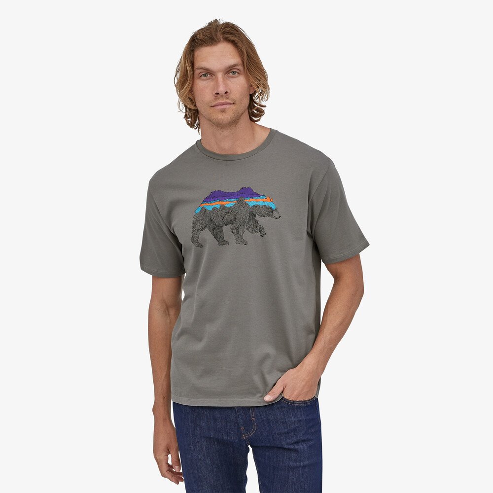 patagonia t shirt grey