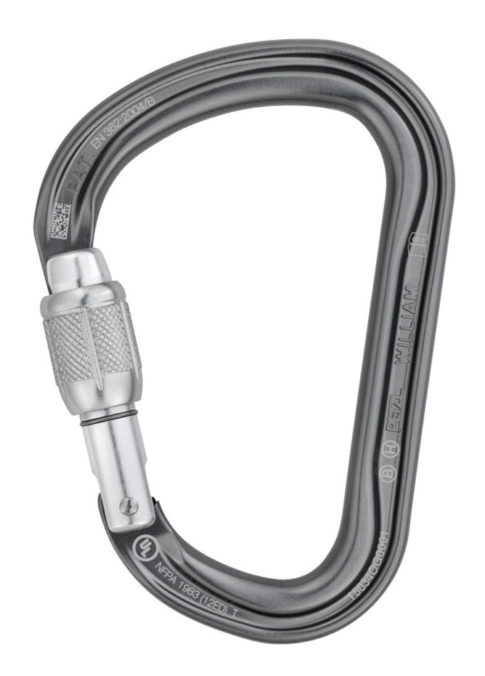 Petzl - William Screw Lock Carabiner