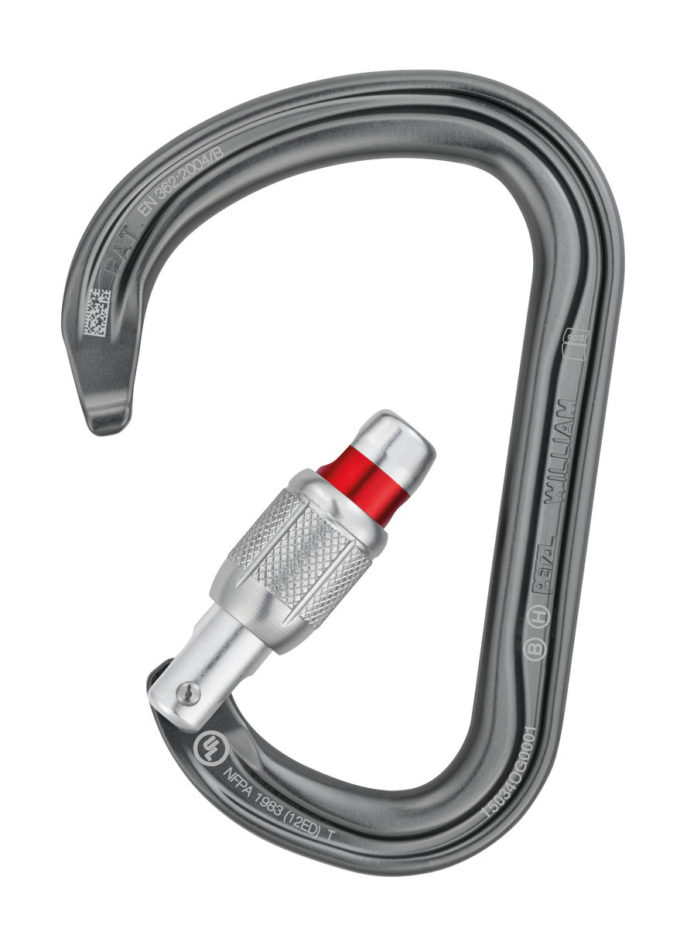 Petzl - William Screw Lock Carabiner