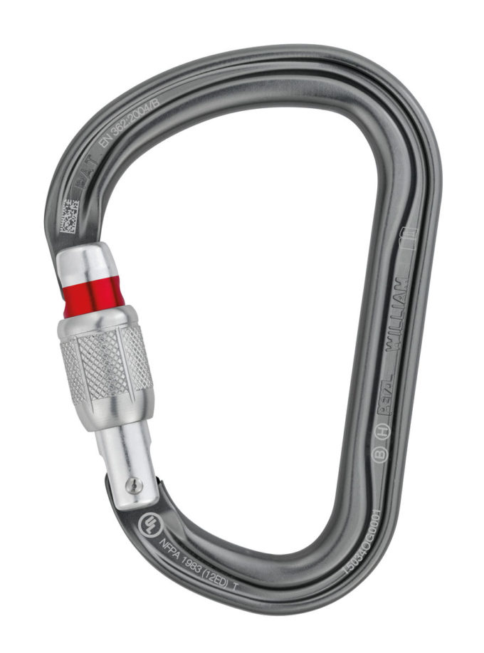Petzl - William Screw Lock Carabiner