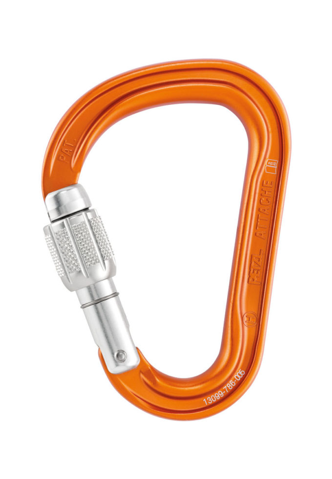 Petzl - Attache Screw Lock Carabiner