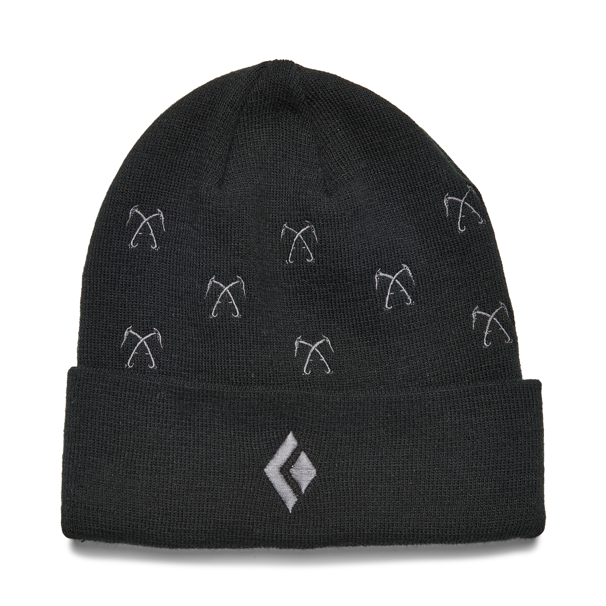 Black diamond top torre wool beanie