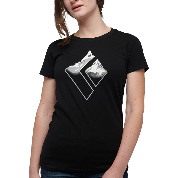 Black Diamond Womens Mountain Logo Tee