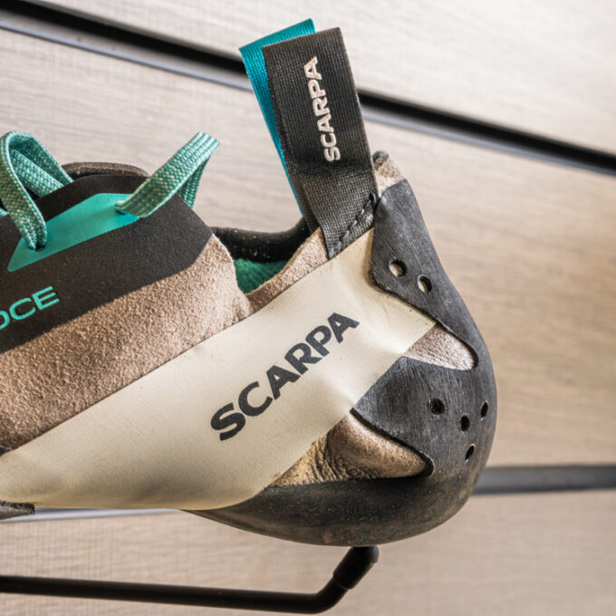 Scarpa Veloce Lace Womens Light Gray-Maldive