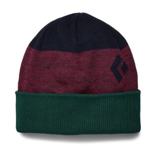 Levels Beanie Dark Crimson Indigo