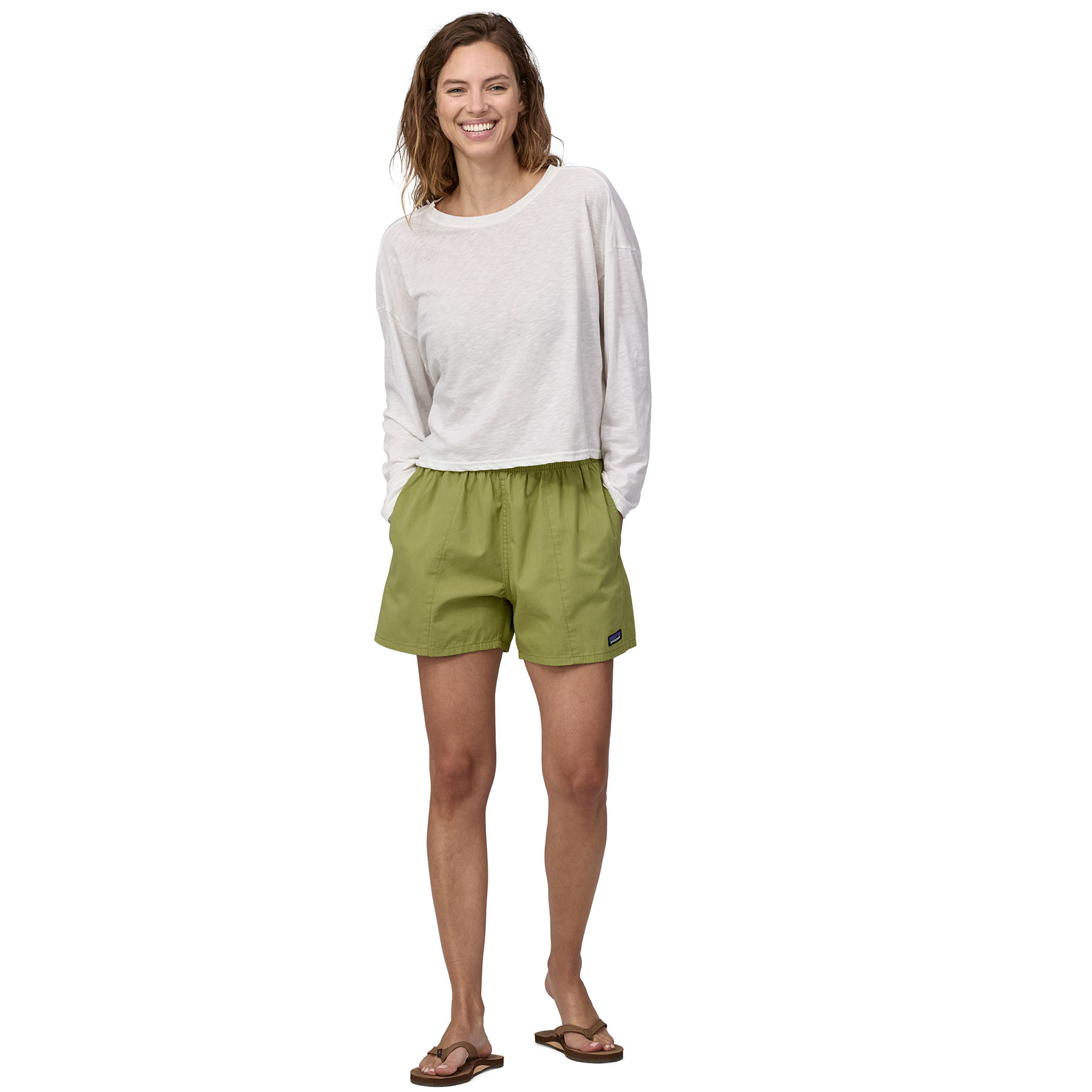 Patagonia Wmns Funhoggers Shorts S24 Depot Climbing Shop