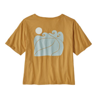 Patagonia Wmns Sunrise Rollers Organic Easy Cut Tee (S24)