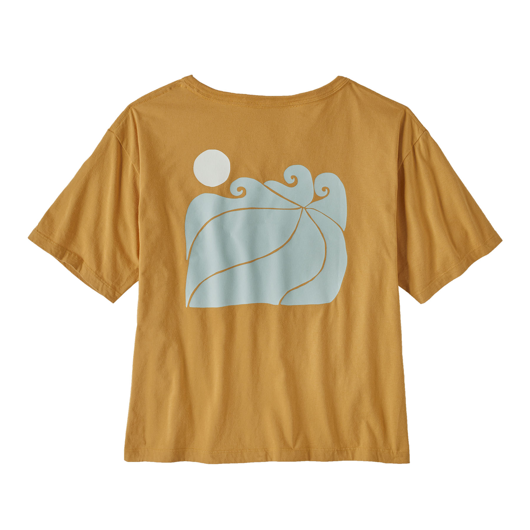 Patagonia yellow tee on sale