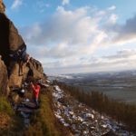 Climbing at Crookrise