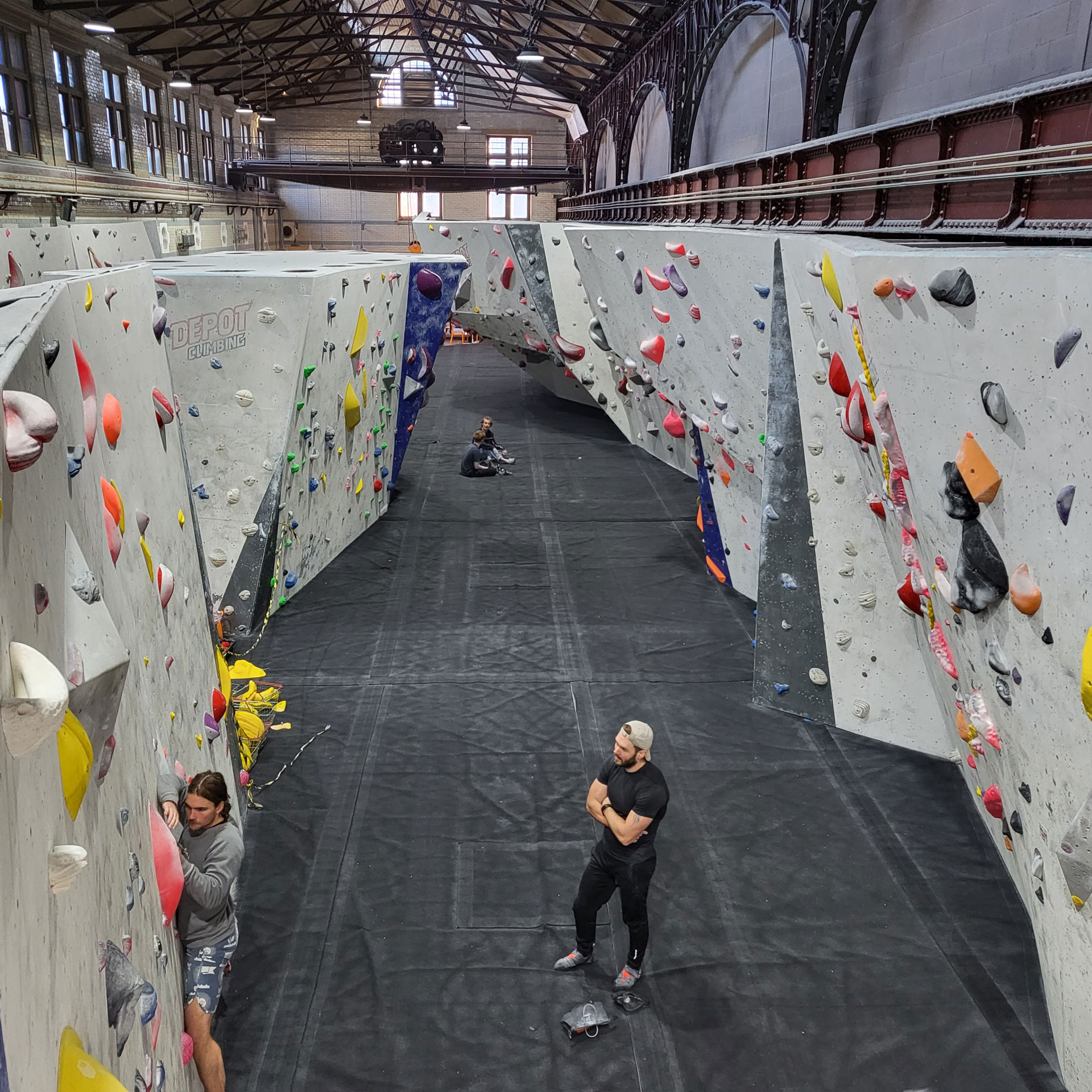 Depot Nottingham Refurbishment Depot Climbing Depot Climbing